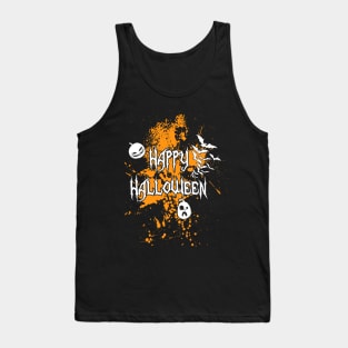 Happy Halloween tee design birthday gift graphic Tank Top